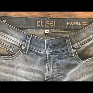 DL1961 Russell dark gray wash